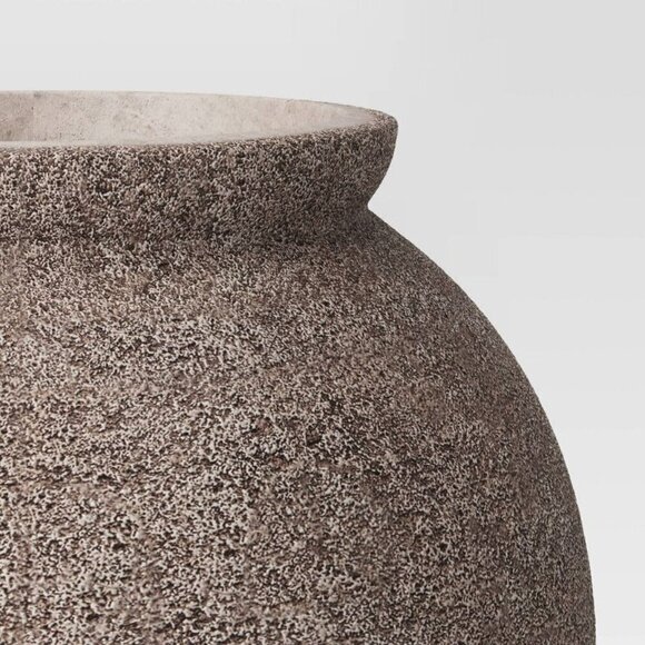 Threshold Studio McGee Indoor/Outdoor Wide Weathered Planter Gray Medium -Target - Picture 4 of 6